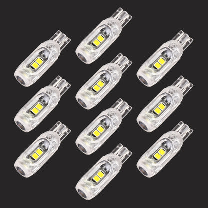 10 PCS T10 DC12V / 1W Car Clearance Light 5LEDs SMD-3030 Lamp Beads, 5LEDs SMD-3030 (Yellow Light), 5LEDs SMD-3030 (Ice Blue Light), 5LEDs SMD-3030 (Blue Light), 5LEDs SMD-3030 (Pink Light), 5LEDs SMD-3030 (Green Light), 5LEDs SMD-3030 (Red Light)