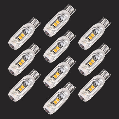 10 PCS T10 DC12V / 1W Car Clearance Light 5LEDs SMD-3030 Lamp Beads, 5LEDs SMD-3030 (Yellow Light), 5LEDs SMD-3030 (Ice Blue Light), 5LEDs SMD-3030 (Blue Light), 5LEDs SMD-3030 (Pink Light), 5LEDs SMD-3030 (Green Light), 5LEDs SMD-3030 (Red Light)