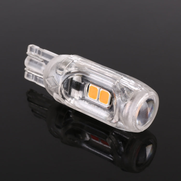 10 PCS T10 DC12V / 1W Car Clearance Light 5LEDs SMD-3030 Lamp Beads, 5LEDs SMD-3030 (Yellow Light), 5LEDs SMD-3030 (Ice Blue Light), 5LEDs SMD-3030 (Blue Light), 5LEDs SMD-3030 (Pink Light), 5LEDs SMD-3030 (Green Light), 5LEDs SMD-3030 (Red Light)