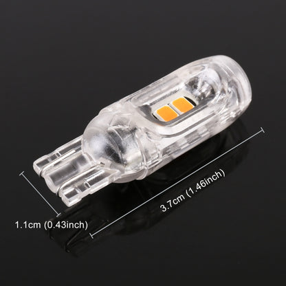 10 PCS T10 DC12V / 1W Car Clearance Light 5LEDs SMD-3030 Lamp Beads, 5LEDs SMD-3030 (Yellow Light), 5LEDs SMD-3030 (Ice Blue Light), 5LEDs SMD-3030 (Blue Light), 5LEDs SMD-3030 (Pink Light), 5LEDs SMD-3030 (Green Light), 5LEDs SMD-3030 (Red Light)