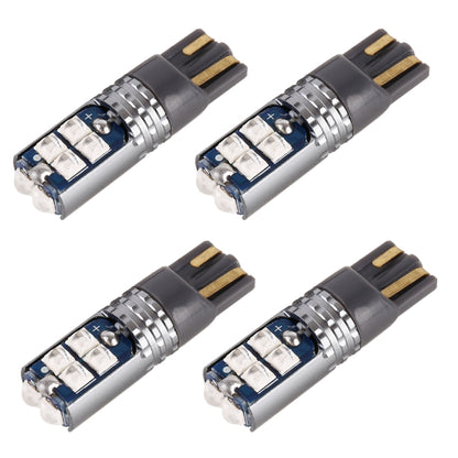 4 PCS T10 DC12V / 2W Car Clearance Light 10LEDs SMD-3030 Lamp Beads, 10LEDs SMD-3030 (Blue Light), 10LEDs SMD-3030 (Pink Light), 10LEDs SMD-3030 (Green Light), 10LEDs SMD-3030 (Red Light), 10LEDs SMD-3030 (White Light), 10LEDs SMD-3030 (Yellow Light)