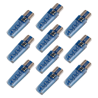 10 PCS T10 DC12V / 1.2W Car Clearance Light 12LEDs COB Lamp Beads, 12LEDs COB (Red Light), 12LEDs COB (White Light), 12LEDs COB (Yellow Light), 12LEDs COB (Ice Blue Light), 12LEDs COB (Blue Light), 12LEDs COB (Pink Light), 12LEDs COB (Green Light)