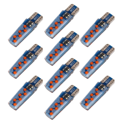 10 PCS T10 DC12V / 1.2W Car Clearance Light 12LEDs COB Lamp Beads, 12LEDs COB (Red Light), 12LEDs COB (White Light), 12LEDs COB (Yellow Light), 12LEDs COB (Ice Blue Light), 12LEDs COB (Blue Light), 12LEDs COB (Pink Light), 12LEDs COB (Green Light)