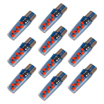 10 PCS T10 DC12V / 1.2W Car Clearance Light 12LEDs COB Lamp Beads, 12LEDs COB (Red Light), 12LEDs COB (White Light), 12LEDs COB (Yellow Light), 12LEDs COB (Ice Blue Light), 12LEDs COB (Blue Light), 12LEDs COB (Pink Light), 12LEDs COB (Green Light)