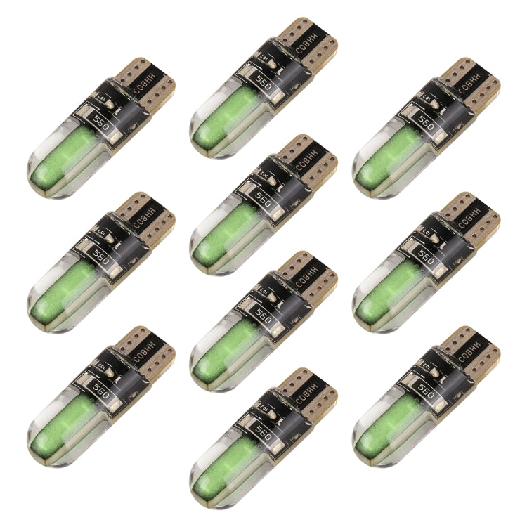 10 PCS T10 DC12V / 1W Car Clearance Light COB Lamp Beads, COB (Blue Light), COB (Pink Light), COB (Green Light), COB (Red Light), COB (White Light), COB (Yellow Light), COB (Ice Blue Light)