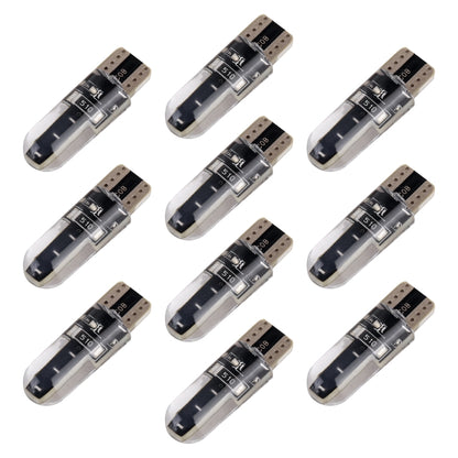 10 PCS T10 DC12V / 1W Car Clearance Light COB Lamp Beads, COB (Blue Light), COB (Pink Light), COB (Green Light), COB (Red Light), COB (White Light), COB (Yellow Light), COB (Ice Blue Light)