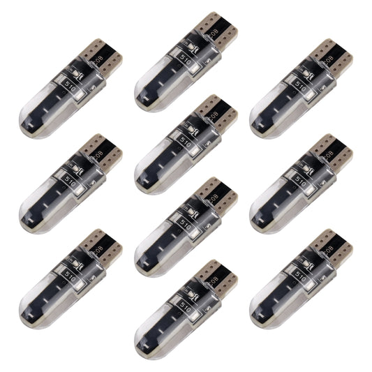 10 PCS T10 DC12V / 1W Car Clearance Light COB Lamp Beads, COB (Blue Light), COB (Pink Light), COB (Green Light), COB (Red Light), COB (White Light), COB (Yellow Light), COB (Ice Blue Light)