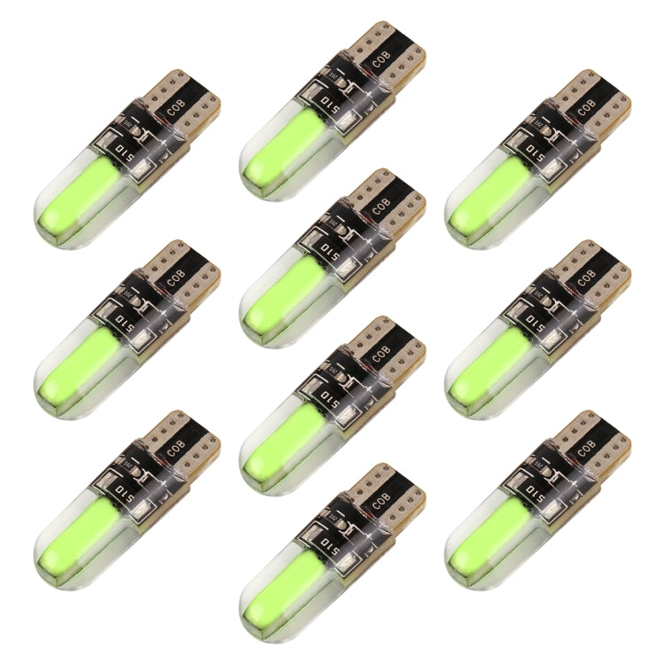 10 PCS T10 DC12V / 1W Car Clearance Light COB Lamp Beads, COB (Blue Light), COB (Pink Light), COB (Green Light), COB (Red Light), COB (White Light), COB (Yellow Light), COB (Ice Blue Light)