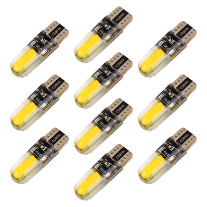 10 PCS T10 DC12V / 1W Car Clearance Light COB Lamp Beads, COB (Blue Light), COB (Pink Light), COB (Green Light), COB (Red Light), COB (White Light), COB (Yellow Light), COB (Ice Blue Light)