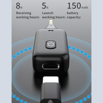 A60 3 in 1 Car Bluetooth Receiver Transmitter 3.5AUX Hands-free Call, A60