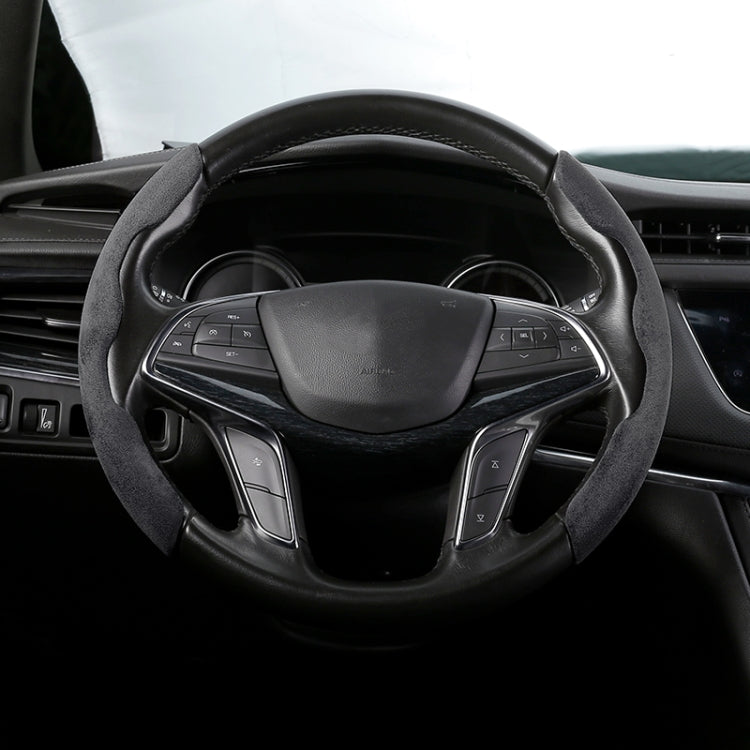 Car Universal Suede Steering Wheel Cover