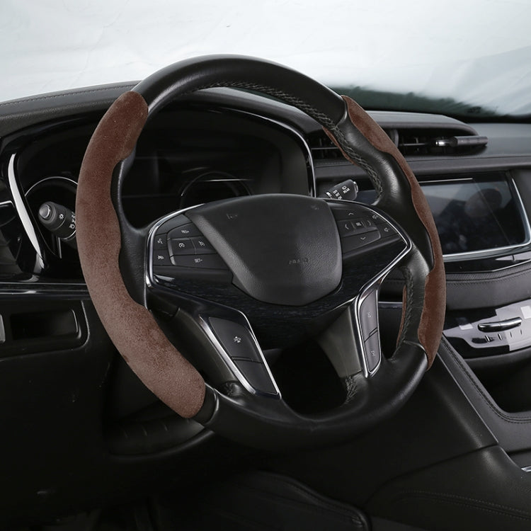 Car Universal Suede Steering Wheel Cover