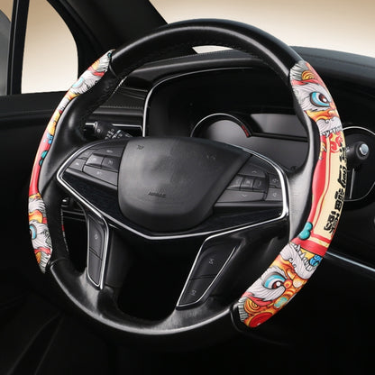 Car Universal China-Chic Relief Steering Wheel Cover (A Born Beauty), CRP4786A, CRP4786B, CRP4786C