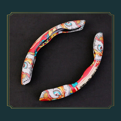 Car Universal China-Chic Relief Steering Wheel Cover (A Born Beauty), CRP4786A, CRP4786B, CRP4786C