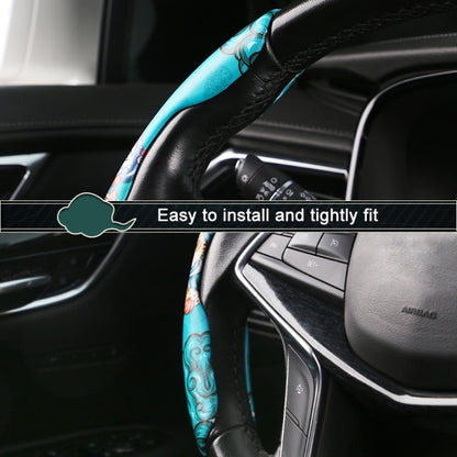 Car Universal China-Chic Relief Steering Wheel Cover (A Born Beauty), CRP4786A, CRP4786B, CRP4786C