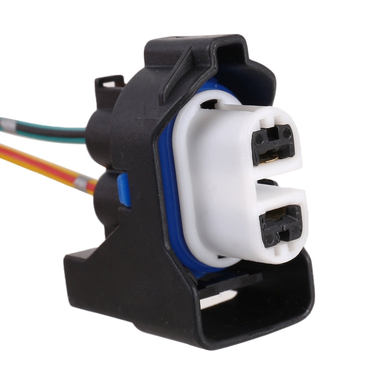 1 Pair Car H11 Bulb Holder Base Female Socket with Cable for Ford, For Ford