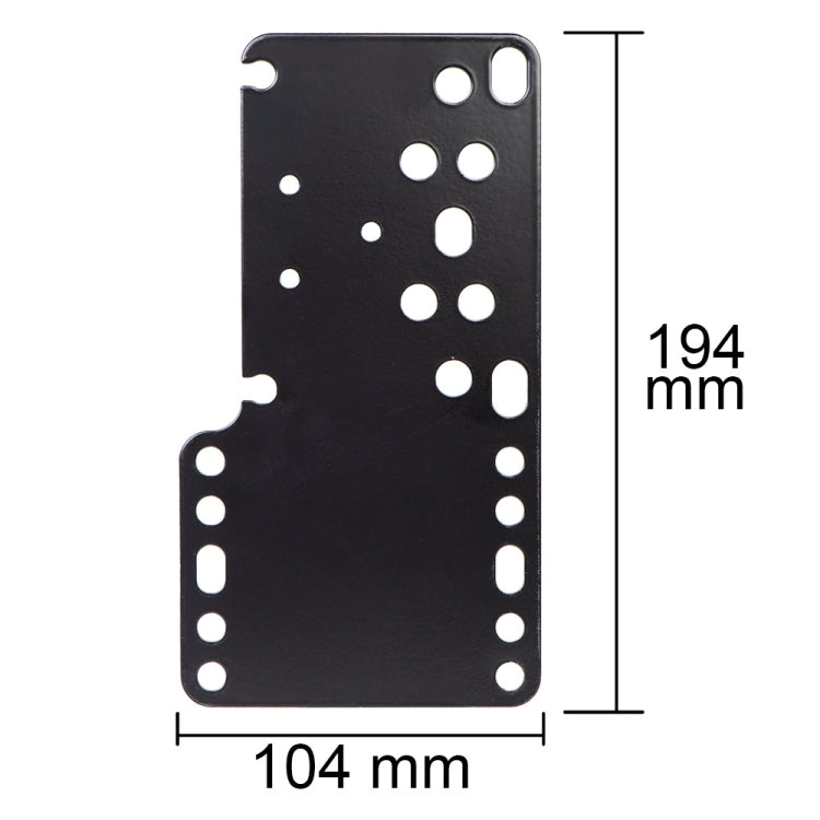 Universal Racing Game Simulation Linear USB Drift Handbrake Bracket Adapter Plate, Bracket Adapter Plate