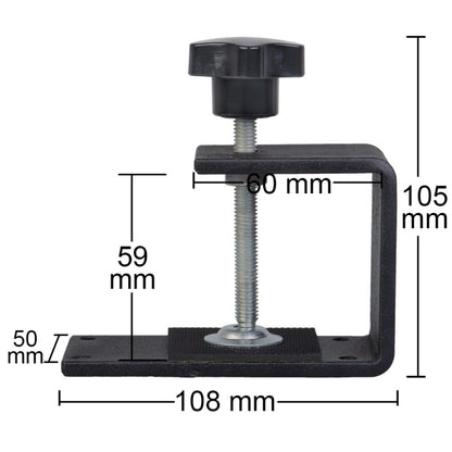 Universal Racing Game Simulation Linear USB Drift Handbrake Desktop Fixing Bracket, Desktop Fixing Bracket