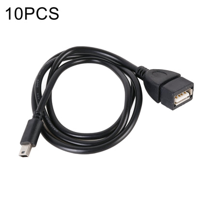 10 PCS Car OTG Head to USB Cable, Cable Length: 80cm, 80cm