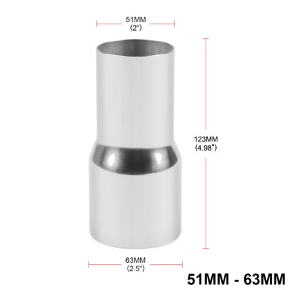 51-63mm Car Modified Exhaust Pipe Joint, 51-63mm