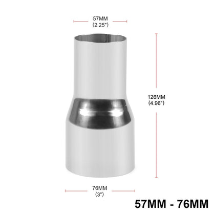 57-76mm Car Modified Exhaust Pipe Joint, 57-76mm
