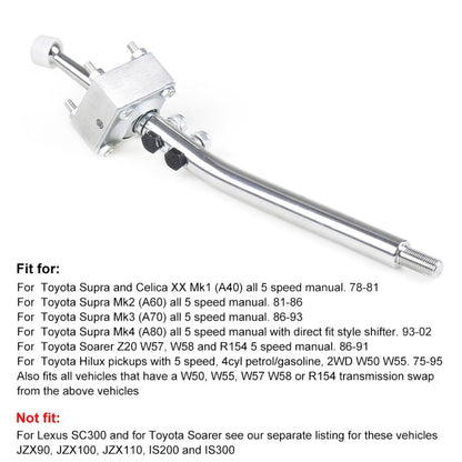 Car Modified Gear Lever for Toyota Supra / Celica 1978-2002, For Toyota Supra / Celica 1978-2002