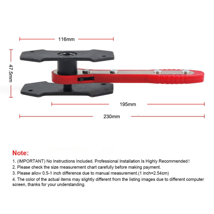 Car Ratchet Brake Piston Spreader Caliper Pad