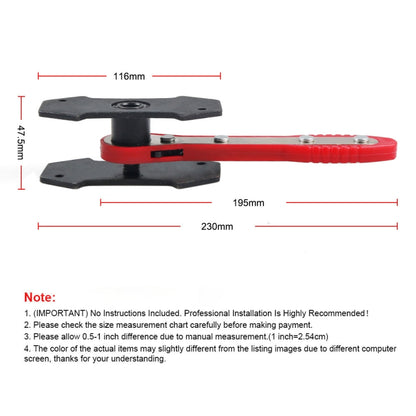 Car Ratchet Brake Piston Spreader Caliper Pad
