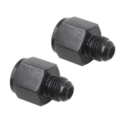 2pcs Car Oil Cooler Conversion Reducing Joint AN8 Female to AN6 Male Conversion Screw, AN8 Female to AN6