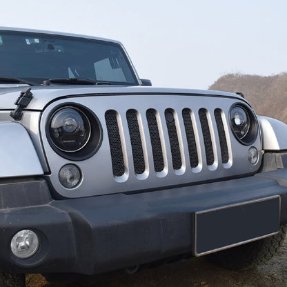 Car Headlight Lampshade for Jeep Wrangler JK 2007-2017, Paste Style, Paste Style