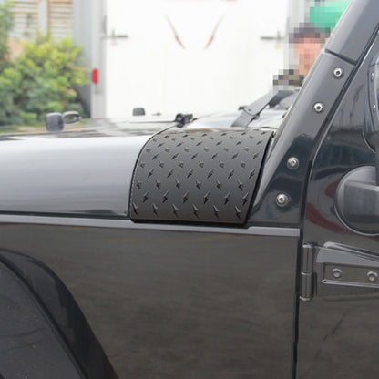 Car A-pillar Wrap Angle Cover for Jeep Wrangler JK 2007-2017, A-pillar