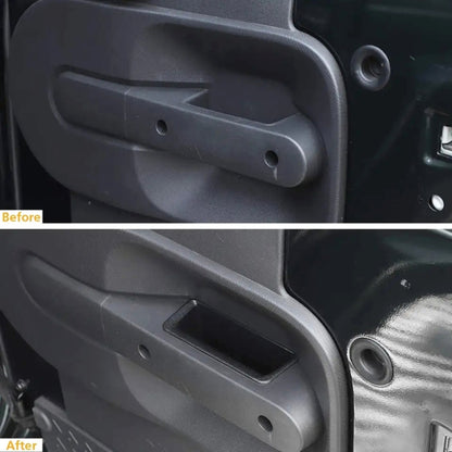 Car Door Handle Storage Box for Jeep Wrangler JK 2007-2010, For Jeep Wrangler JK 2007-2010
