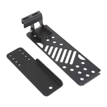 Car Modification Straight Metal Left Foot Rest Pedal for Jeep Wrangler JL 2018-2019, For Jeep Wrangler JL 2018-2019 Straight Style