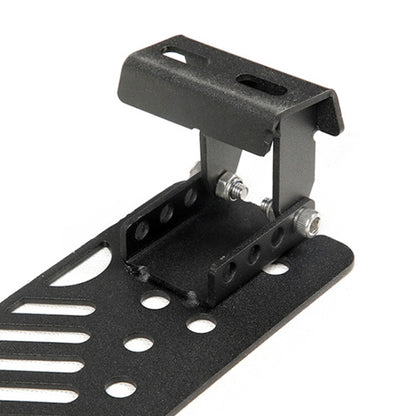Car Modification Straight Metal Left Foot Rest Pedal for Jeep Wrangler JL 2018-2019, For Jeep Wrangler JL 2018-2019 Straight Style