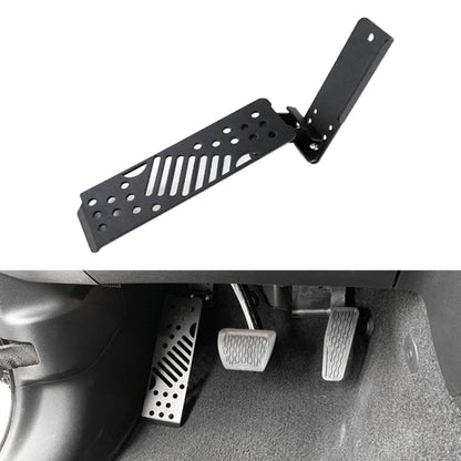 Car Modification Straight Metal Left Foot Rest Pedal for Jeep Wrangler JL 2018-2019, For Jeep Wrangler JL 2018-2019 Straight Style