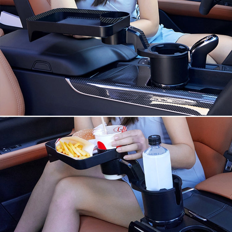 Car 360 Degree Rotation Water Cup Holder Multi-functional Dining Table, Dining Table