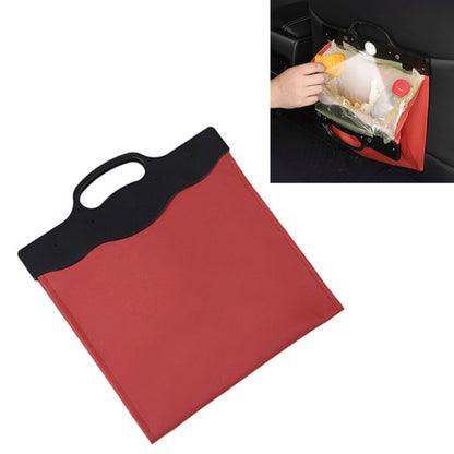 Car Multi-functional Hanging Front Trash Can with LED Light, 32 x 28cm, 32 x 28cm (Wine Red), 32 x 28cm (Beige), 32 x 28cm (Coffee), 32 x 28cm (Black), 32 x 28cm (Brown)