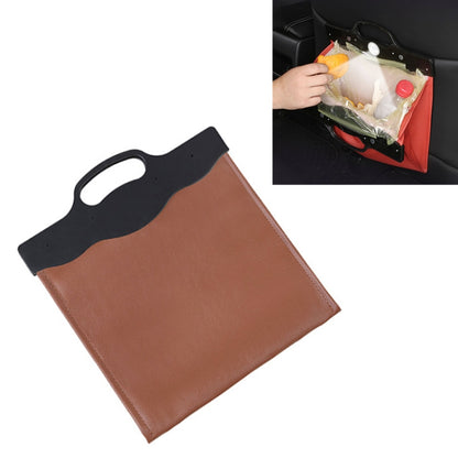 Car Multi-functional Hanging Front Trash Can with LED Light, 32 x 28cm, 32 x 28cm (Wine Red), 32 x 28cm (Beige), 32 x 28cm (Coffee), 32 x 28cm (Black), 32 x 28cm (Brown)