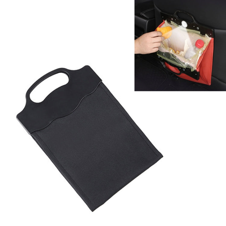 Car Multi-functional Hanging Front Trash Can with LED Light, 28 x 18cm, 28 x 18cm (Brown), 28 x 18cm (Wine Red), 28 x 18cm (Beige), 28 x 18cm (Coffee), 28 x 18cm (Black)