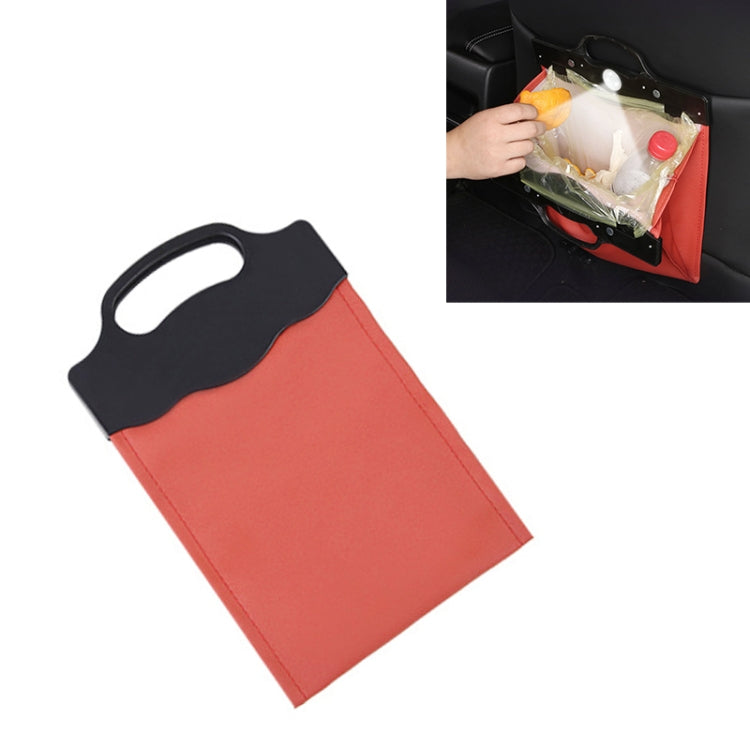 Car Multi-functional Hanging Front Trash Can with LED Light, 28 x 18cm, 28 x 18cm (Brown), 28 x 18cm (Wine Red), 28 x 18cm (Beige), 28 x 18cm (Coffee), 28 x 18cm (Black)