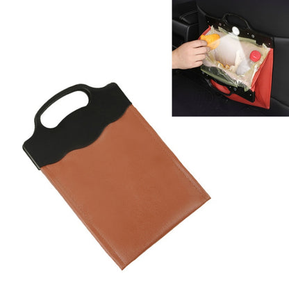 Car Multi-functional Hanging Front Trash Can with LED Light, 28 x 18cm, 28 x 18cm (Brown), 28 x 18cm (Wine Red), 28 x 18cm (Beige), 28 x 18cm (Coffee), 28 x 18cm (Black)