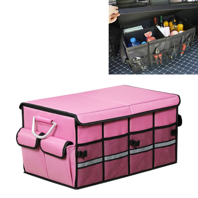 Car Trunk Foldable Storage Box, Capacity: 66L, 66L (Black), 66L (Orange), 66L (Pink), 66L (Grey), 66L (Blue), 66L (Red), 66L (Rose Red)