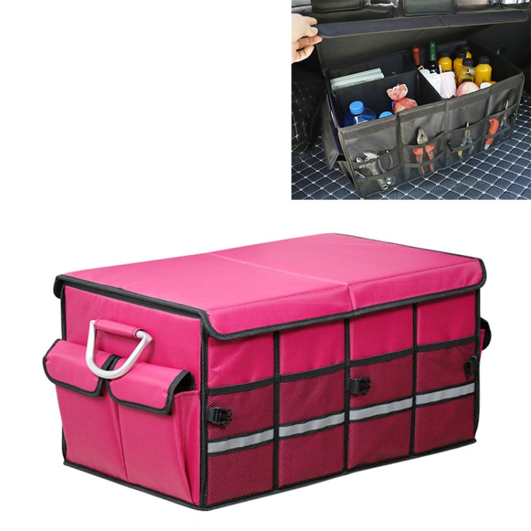 Car Trunk Foldable Storage Box, Capacity: 66L, 66L (Black), 66L (Orange), 66L (Pink), 66L (Grey), 66L (Blue), 66L (Red), 66L (Rose Red)