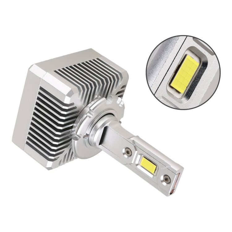 1 Pair D Series D1S Car HID Ballast to LED Headlight DC12V 35W 6000K 7000LM, CSP Lamp Bead, D1S