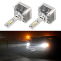 1 Pair D Series D1S Car HID Ballast to LED Headlight DC12V 35W 6000K 7000LM, CSP Lamp Bead, D1S