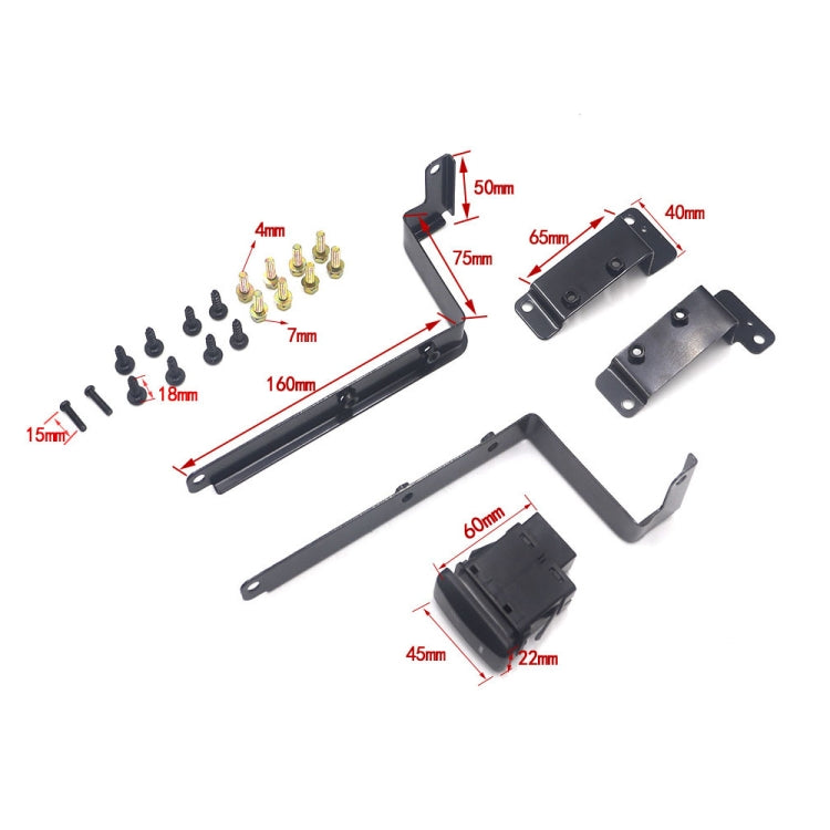 1 Pair Car Modified Front Fog Light for Honda Civic 1999-2000, For Honda Civic 1999-2000 (White Light), For Honda Civic 1999-2000 (Yellow Light)