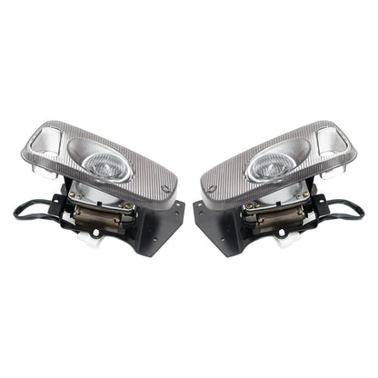 1 Pair Car Modified Front Fog Light for Honda Civic 1992-1995, For Honda Civic 1992-1995 (White Light), For Honda Civic 1992-1995 (Yellow Light)