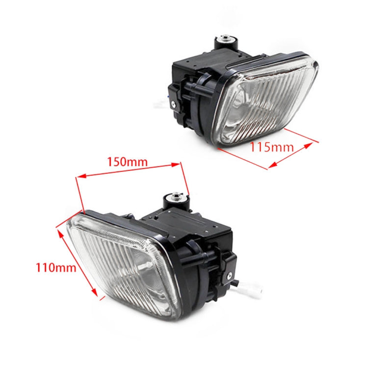 1 Pair Car Modified Front Fog Light for Honda Civic 1996-1998, For Honda Civic 1996-1998 (White Light), For Honda Civic 1996-1998 (Yellow Light)