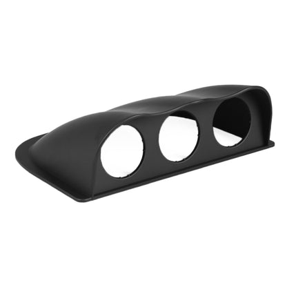 Car 52mm 3 Holes Dash Gauge Meter Pod Mount Holder, Black, 3 Holes, Black