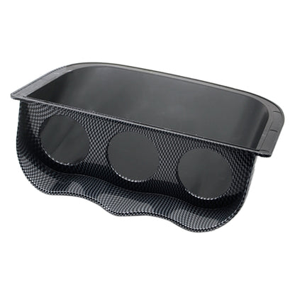 Car 52mm 3 Holes Dash Gauge Meter Pod Mount Holder, Carbon Fiber, 3 Holes, Carbon Fiber